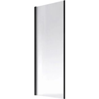 Боковая панель Veconi KP-13B, 800х1950 , черный, стекло прозрачное